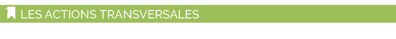 Actions transversales Actions transversales